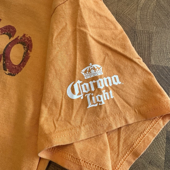 KENNY CHESNEY Beer In America No Shoes Nation 2013 Size Medium Orange T-Shirt - Picture 6 of 8